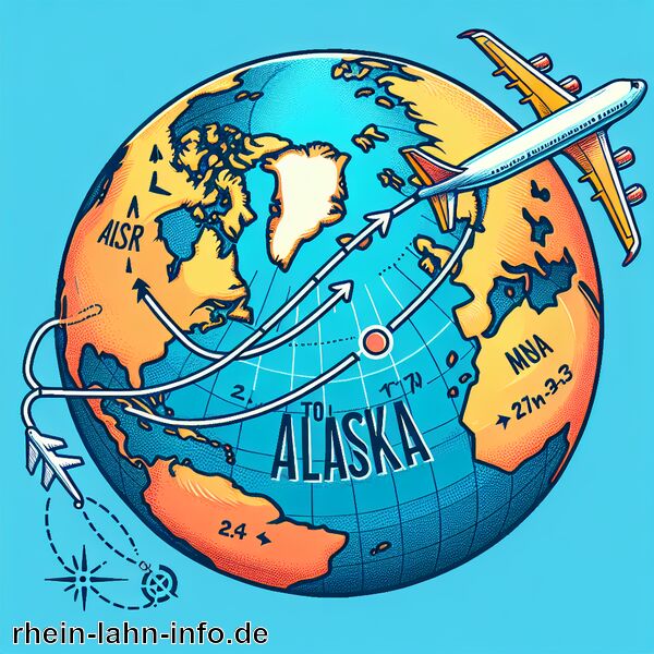 Wie lange fliegt man nach Alaska?