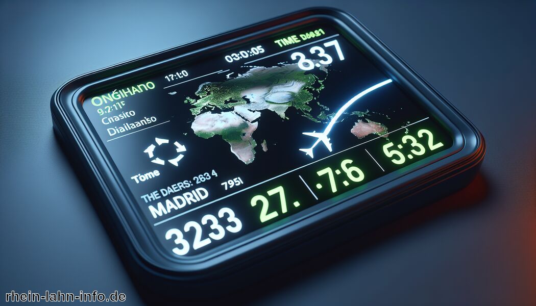 Umsteigeverbindungen: Zeit verlängert sich erheblich - Wie lange fliegt man nach Madrid?