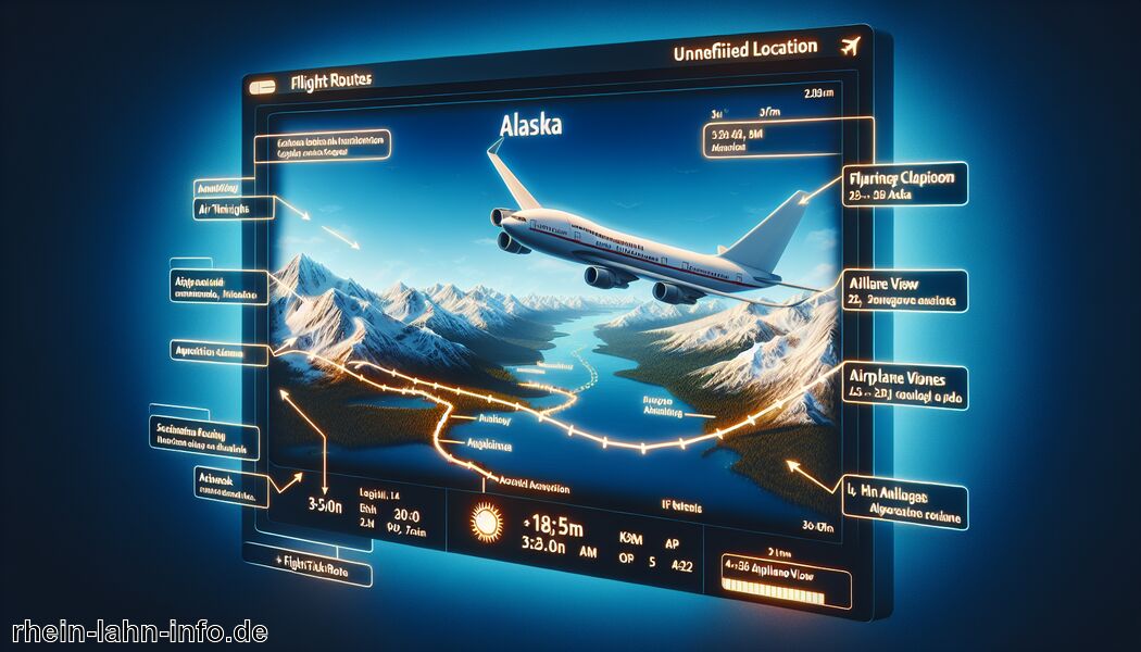 Wetterbedingungen beeinflussen die Flugzeit - Wie lange fliegt man nach Alaska?