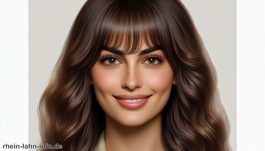 Pflege und Wartung der Fransen - Curtain Bangs » Der trendy Pony-Look