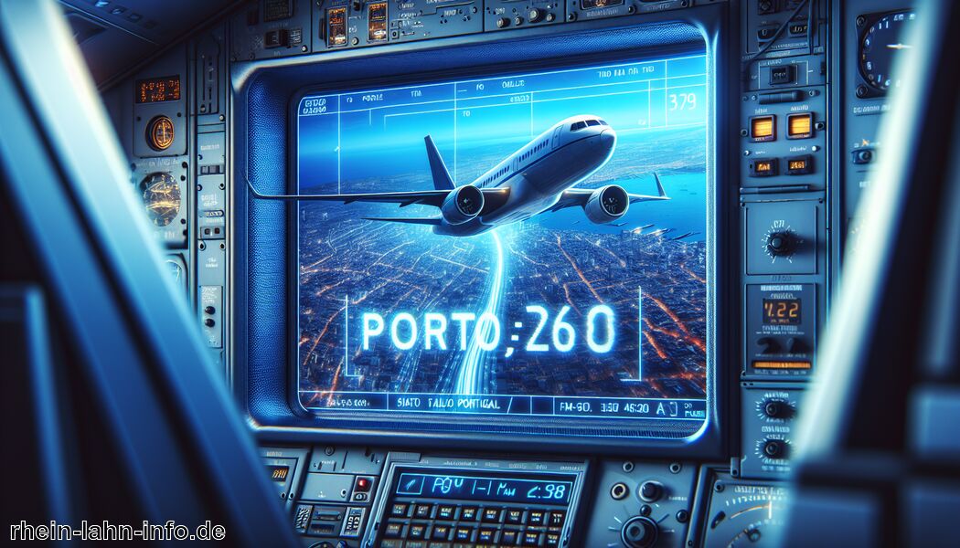 Wetterbedingungen können die Reisezeit verändern - Wie lange fliegt man nach Porto?