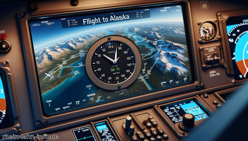 Reisedauer abhängig von Flugverkehr und Routen - Wie lange fliegt man nach Alaska?