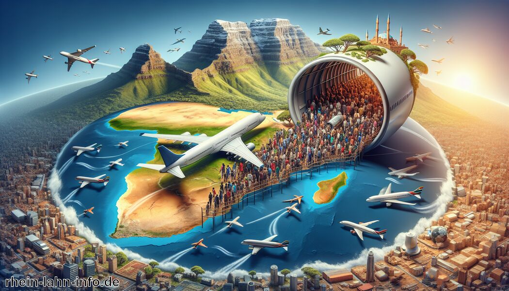 Südafrikanische Flughäfen in Johannesburg und Kapstadt - Wie lange fliegt man nach Südafrika?