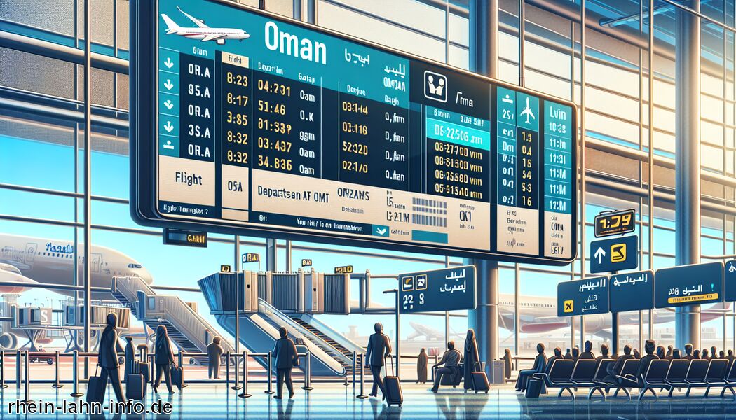 Verbindungen über Dubai oder Doha häufig - Wie lange fliegt man nach Oman?