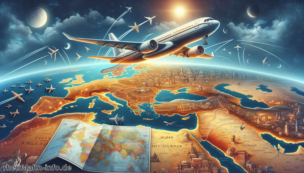 Verfügbarkeit von Direktflügen begrenzt - Wie lange fliegt man nach Jordanien?