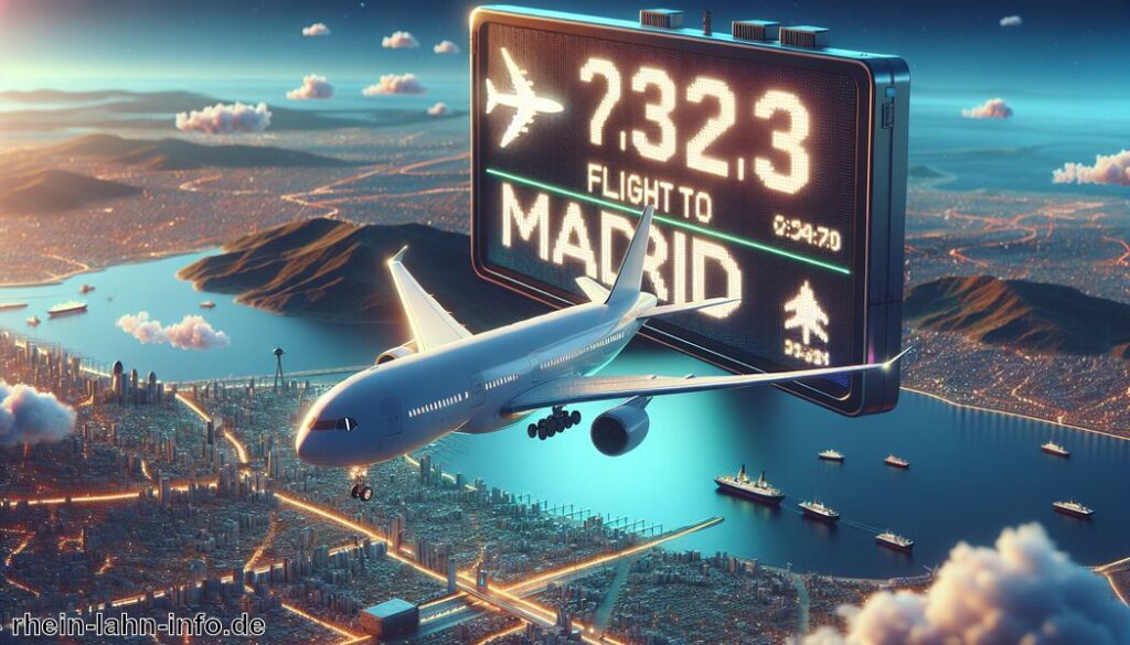 Wie lange fliegt man nach Madrid?