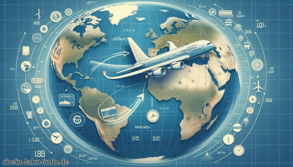 Wie lange fliegt man nach Südafrika?