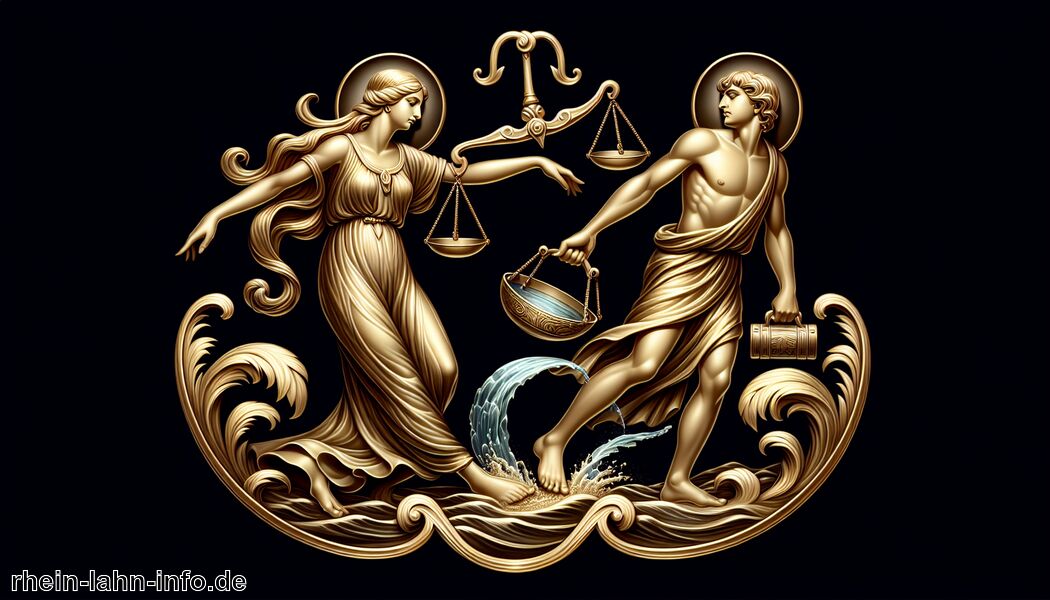Wassermann Und Waage Die Explosive Mischung Aus Luft Und Wasser Eine Liebesgeschichte Voller Hohen Und Tiefen