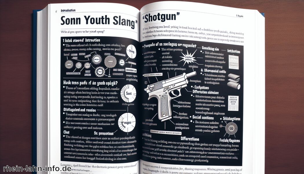 Verbreitung in bestimmten Regionen oder Gruppen - shotgun Bedeutung Jugendsprache