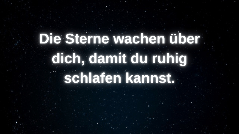 120 Gute Nacht Sprüche mit Herz und Seele Rhein Lahn Info