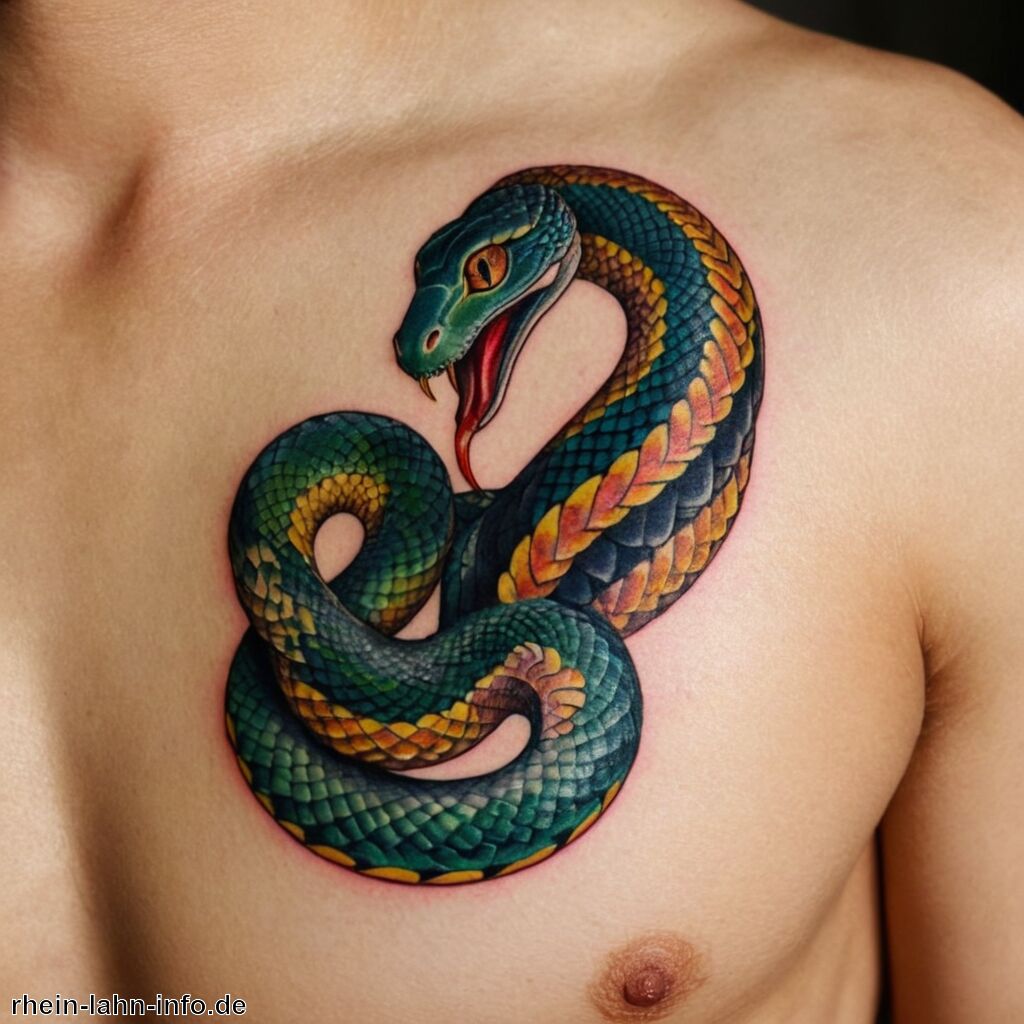 Bedeutung Schlange Tattoo » Die Symbolik der Schlange im Tattoo  