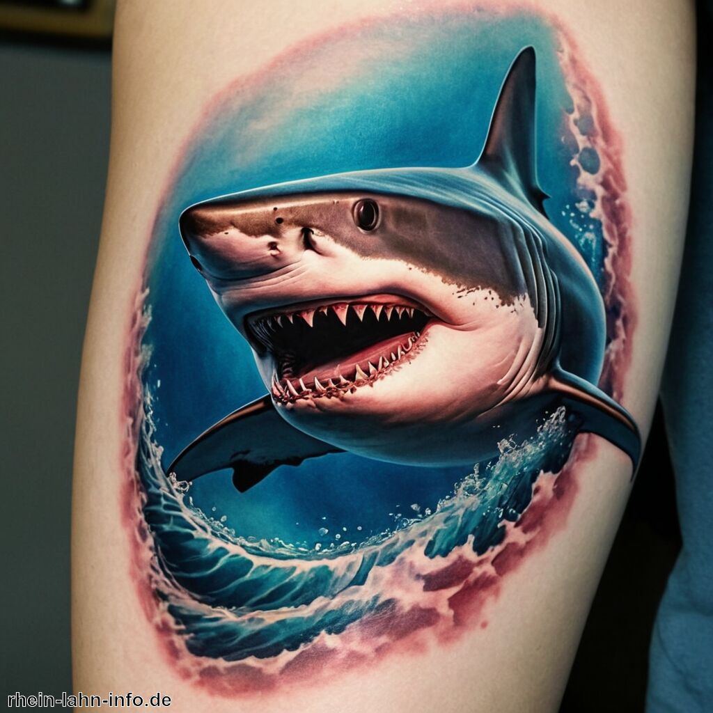 Hai Tattoo Bedeutung » Die Kraft des Hais in Tattoos verstehen