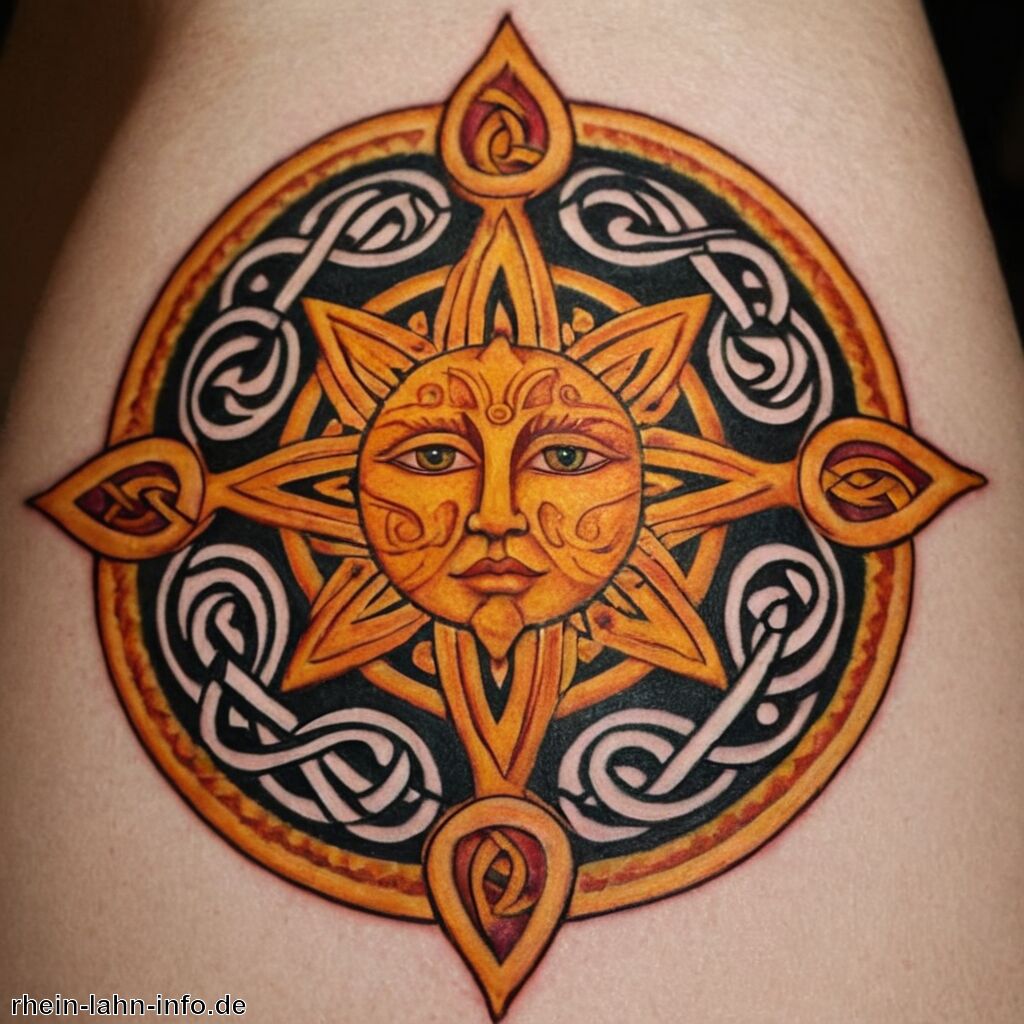 Keltische Sonne Tattoo Bedeutung » Die Stadt hinter der keltischen Sonne  