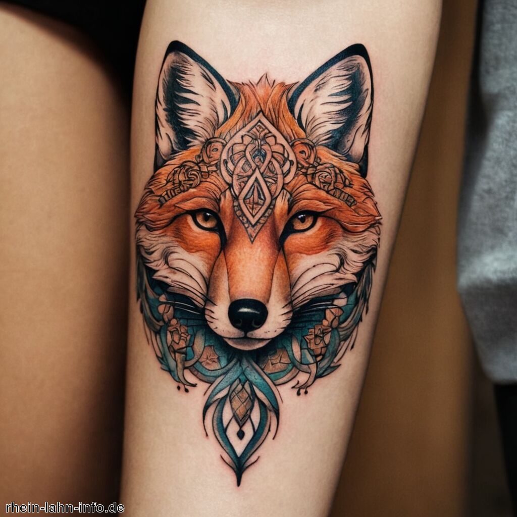 Fuchs Tattoo Bedeutung » Die Listigkeit des Fuchses als Tattoo