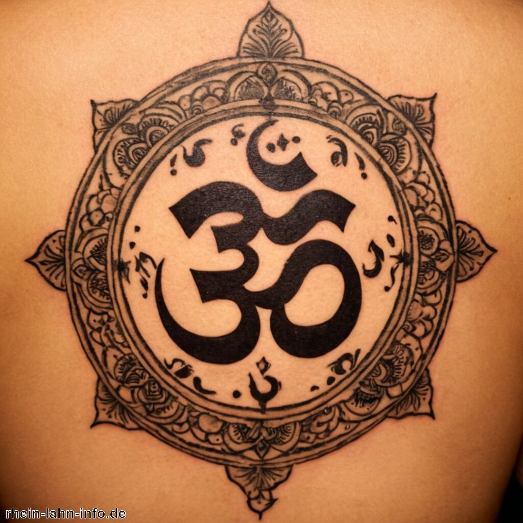 Om Tattoo Bedeutung » Die Spiritualität hinter dem Om-Tattoo