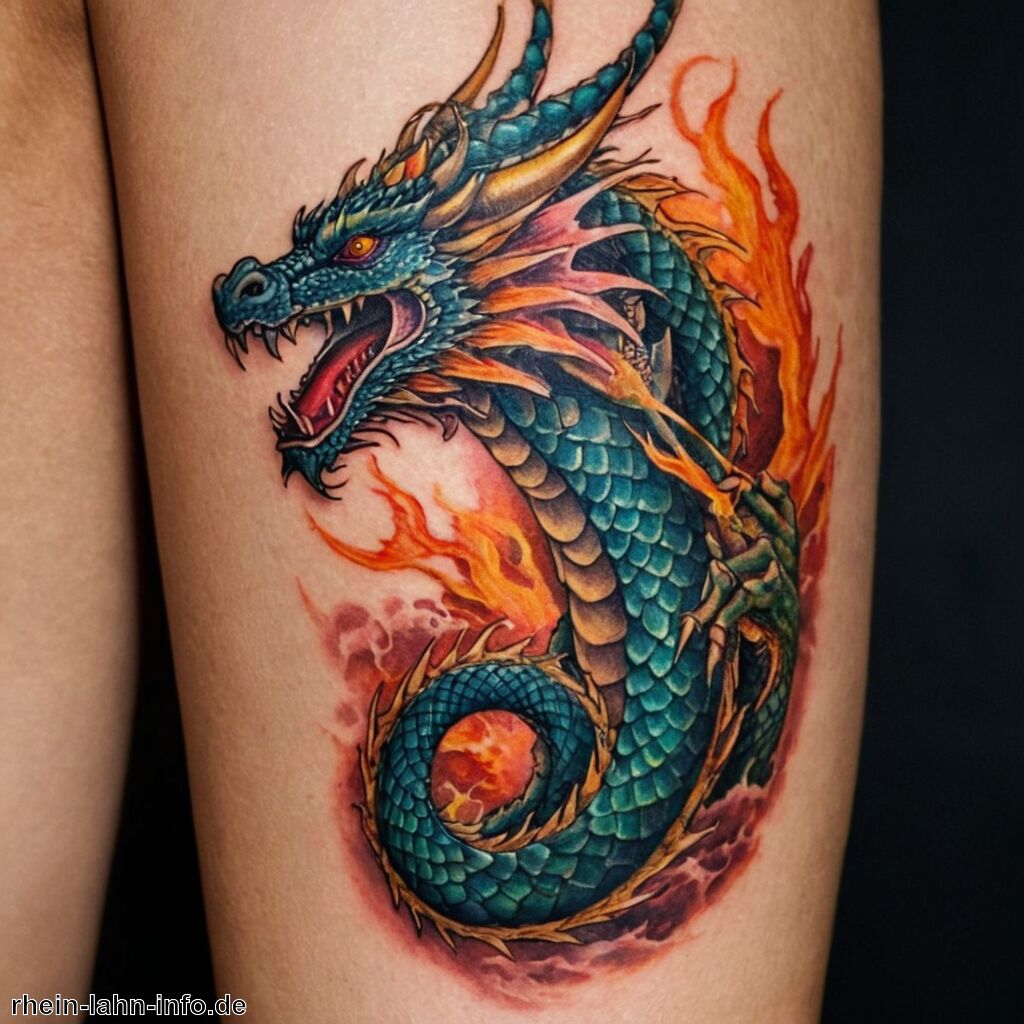 Tattoo Drache Bedeutung » Die Symbolik des Drachen verstehen  