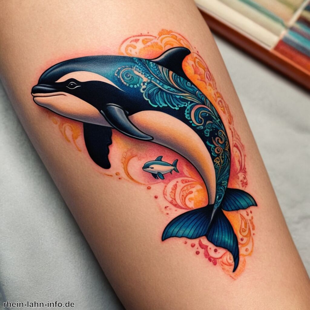 Orca Tattoo Bedeutung » Die Bedeutung des Orcas im Tattoo