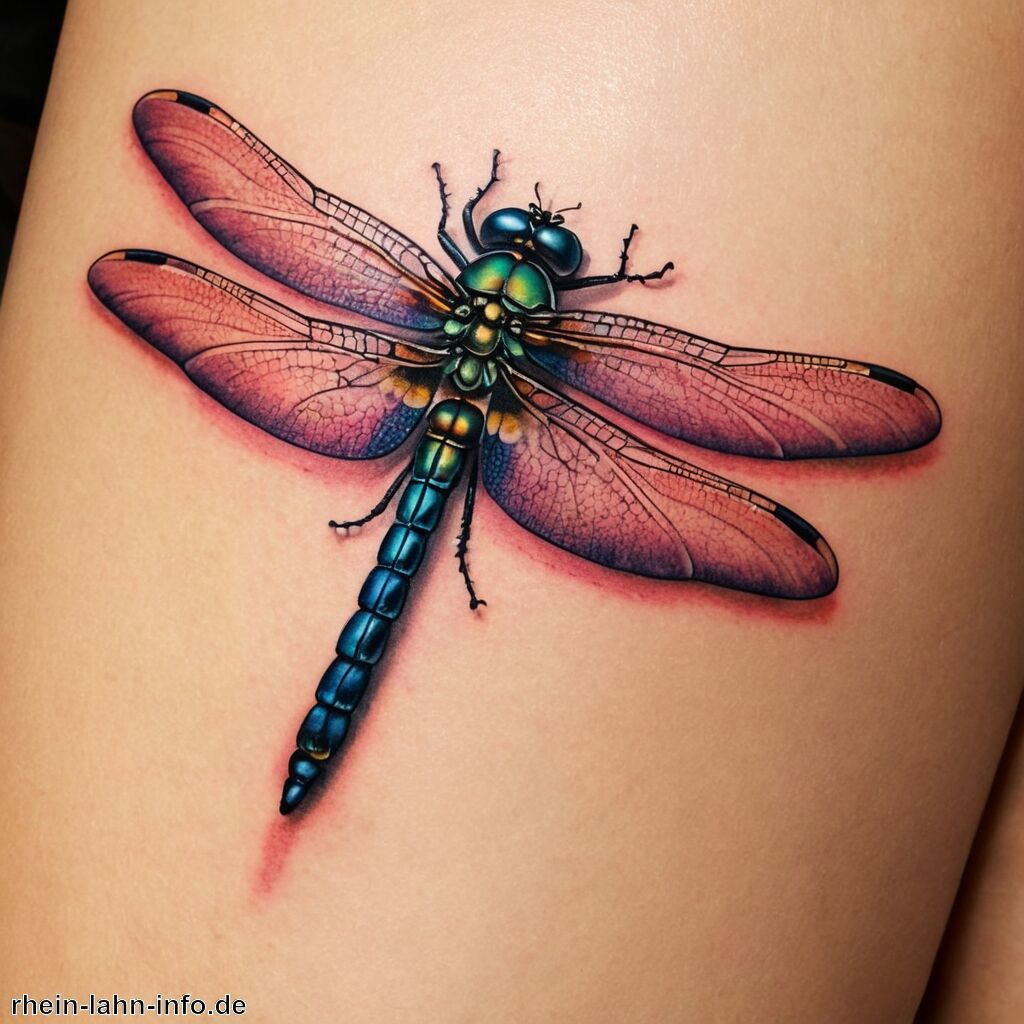 Libelle Tattoo Bedeutung » Anmut und Veränderung durch Libellen