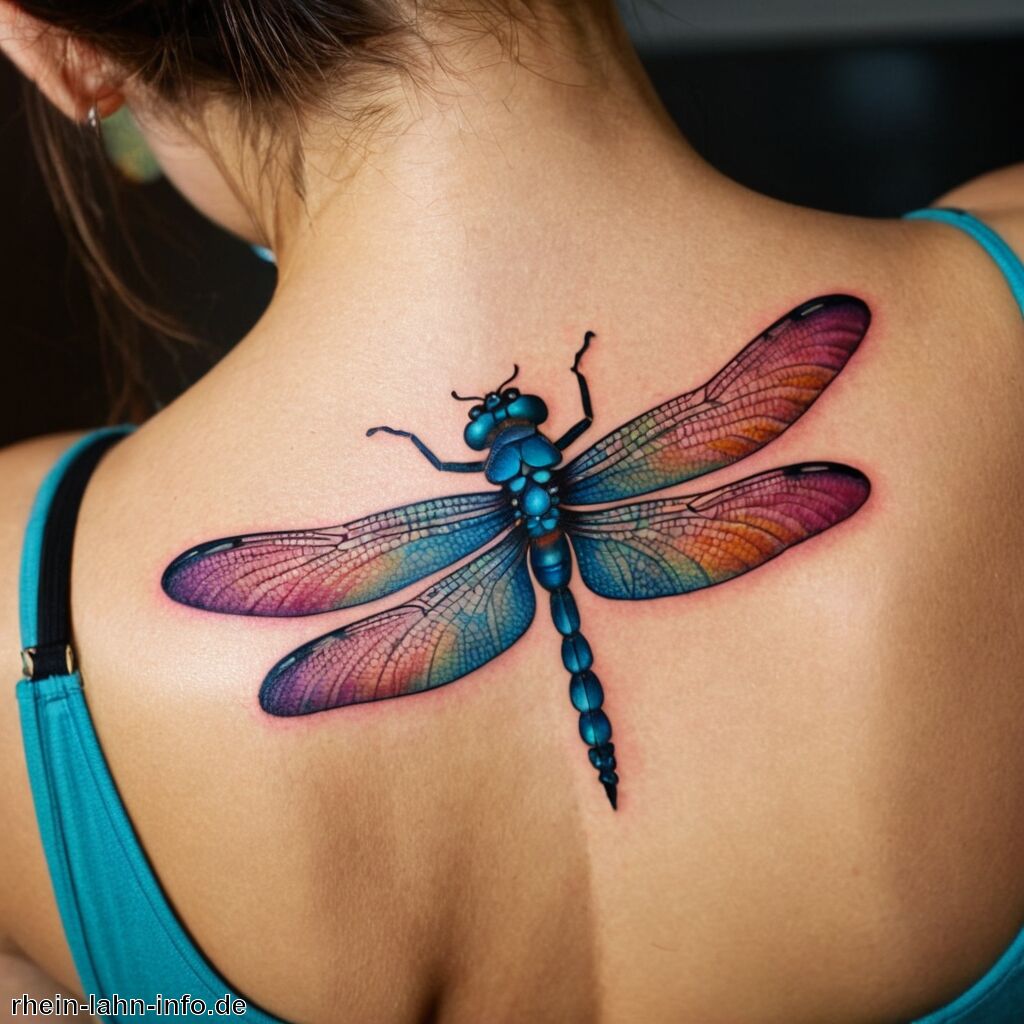 Tattoo Libelle Bedeutung » Die zauberhafte Symbolik der Libelle