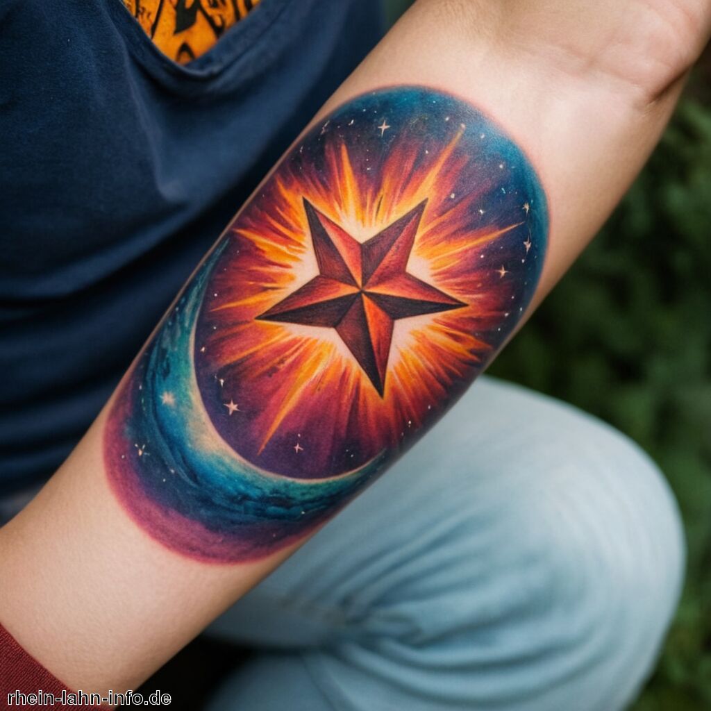 Stern Tattoo Bedeutung » Sterne und ihre verschiedenen Deutungen