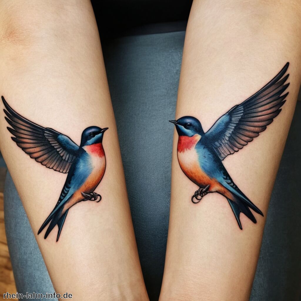 Schwalben Tattoo Bedeutung » Schwalben und ihre Bedeutung