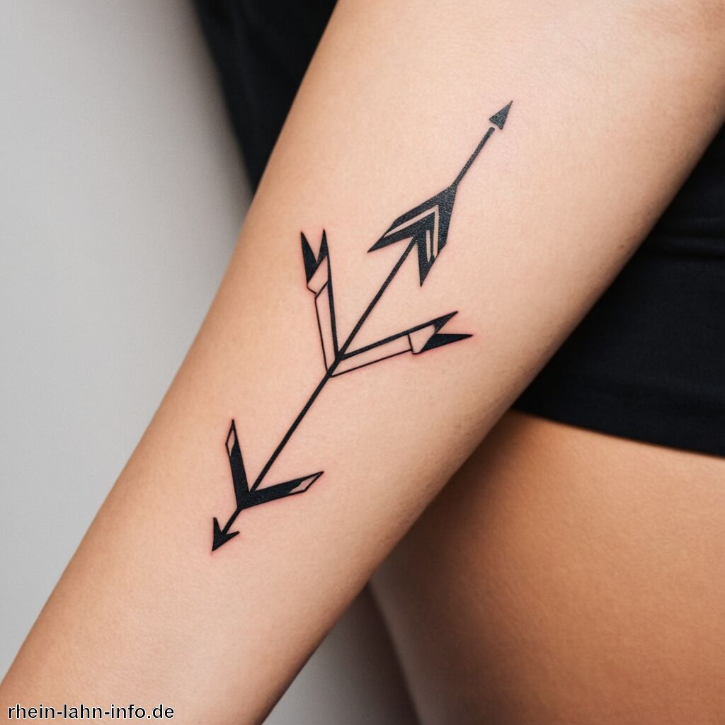 Pfeil Tattoo Bedeutung » Die Symbolik des Pfeils im Tattoo  