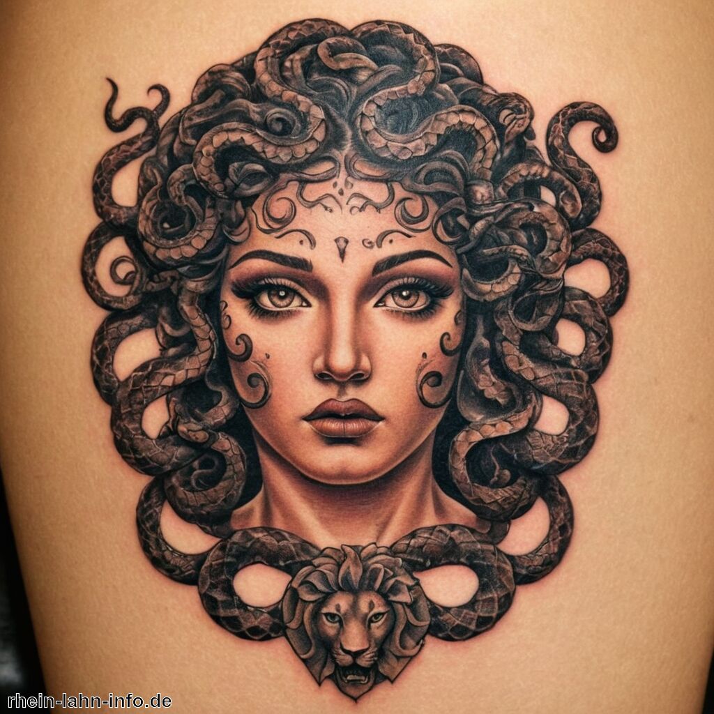 Medusa Bedeutung Tattoo » Die Symbolik von Medusa in Tattoos  