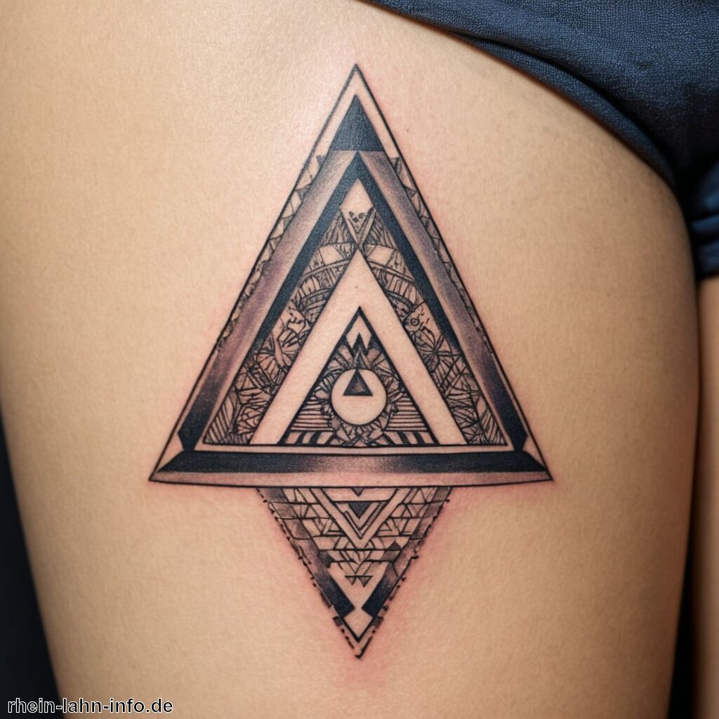 Dreieck Tattoo Bedeutung » Die Symbolik des Dreiecks in Tattoos  