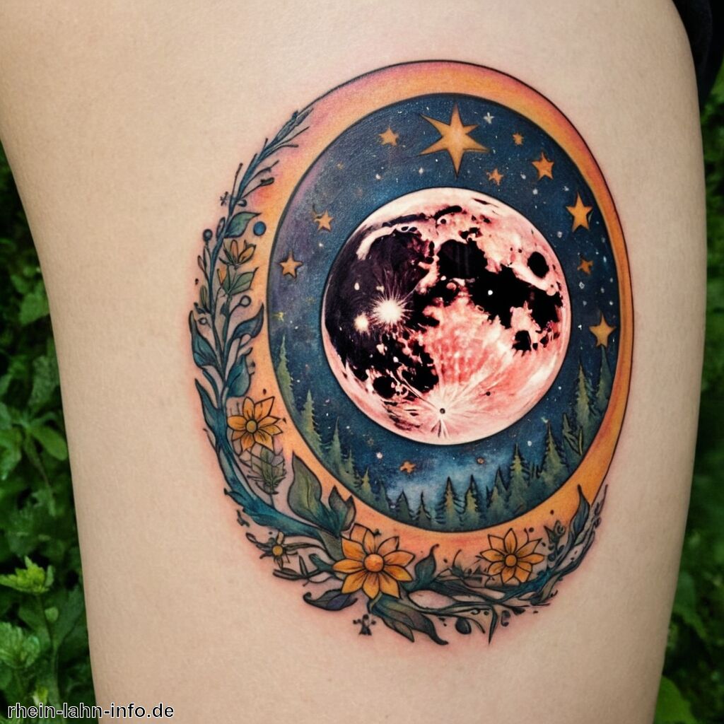 Mond Tattoo Bedeutung » Die mystische Bedeutung des Mondes