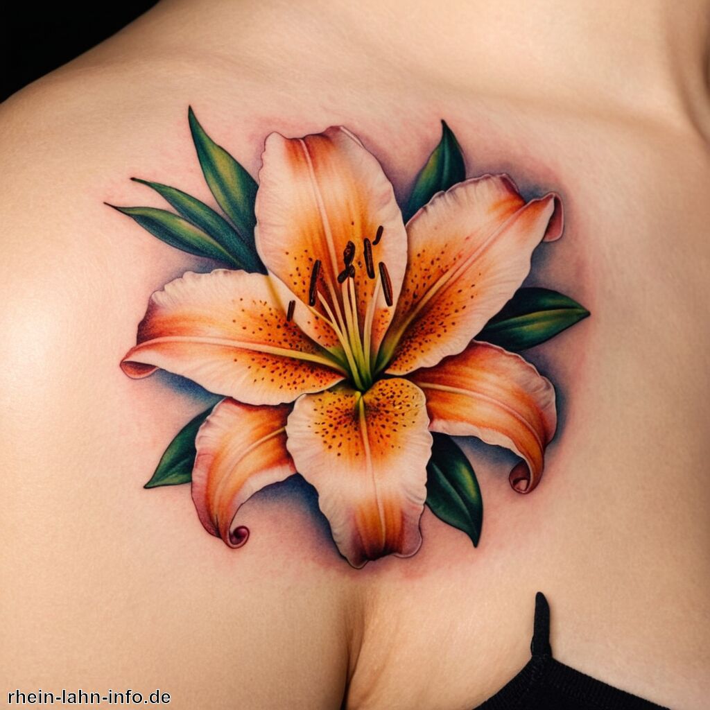Lilie Tattoo Bedeutung » Die zarte Bedeutung der Lilie