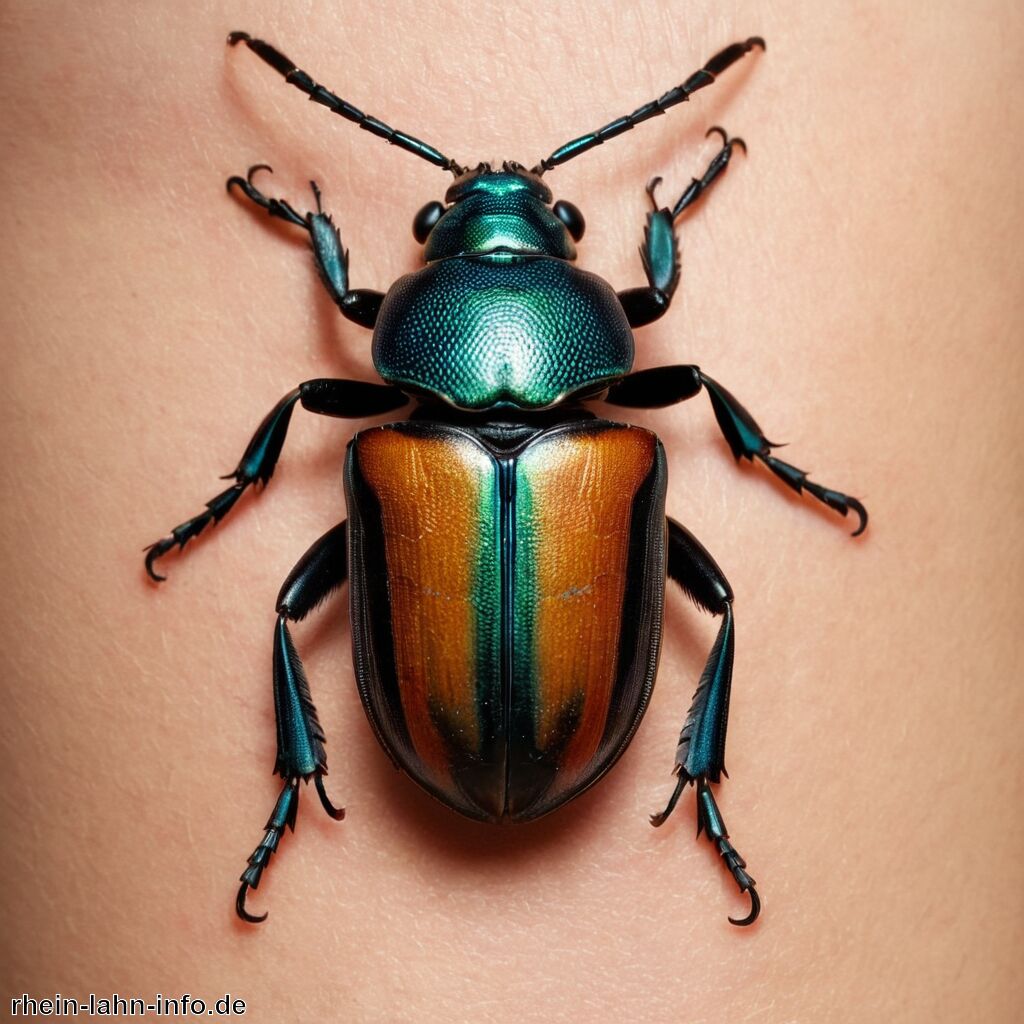 Skarabäus Tattoo Bedeutung » Schutz und Wiedergeburt durch Skarabäus