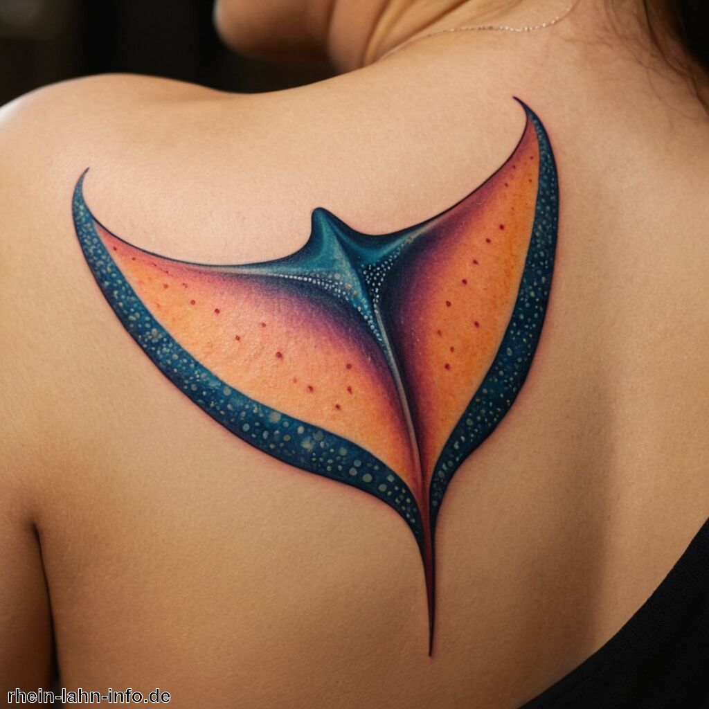Rochen Tattoo Bedeutung » Die Schönheiten der Rochen im Tattoo  