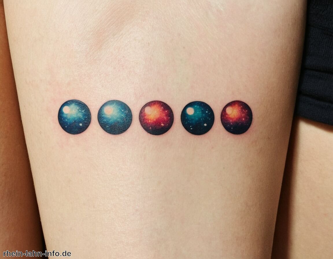 Zeichen für eine wichtige Lebenswende - Drei Punkte Tattoo Bedeutung » Die tiefere Bedeutung der drei Punkte