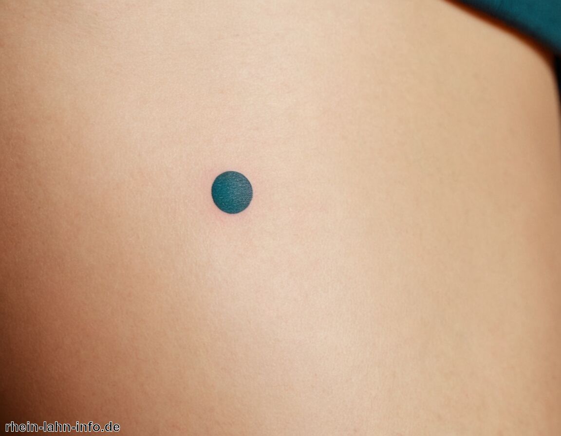 Emotionale Ausdrücke und Gefühle kommunizieren   - 1 Punkt - Tattoo Bedeutung » Bedeutung eines einzelnen Punktes  