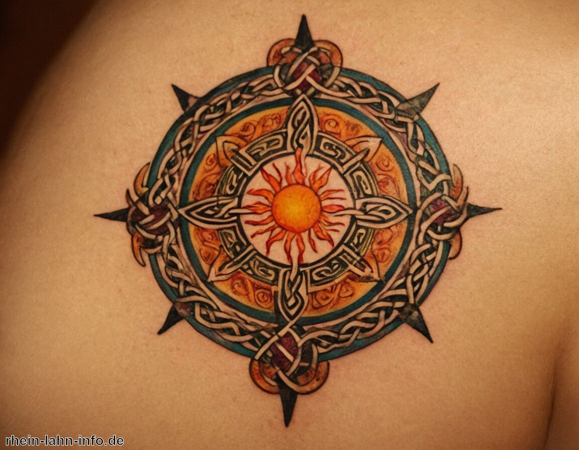 Unterschiedliche Interpretationen in verschiedenen Kulturen   - Keltische Sonne Tattoo Bedeutung » Die Stadt hinter der keltischen Sonne  