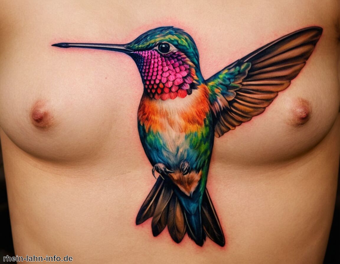 Transzendenz und spirituelle Bedeutung - Tattoo Kolibri Bedeutung » Die Schönheit des Kolibris im Tattoo