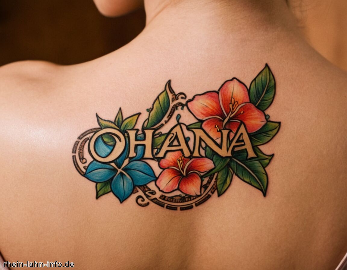 Beliebte Stilrichtungen und Motive   - Ohana Bedeutung Tattoo » Das Konzept von Familie in Tattoos  