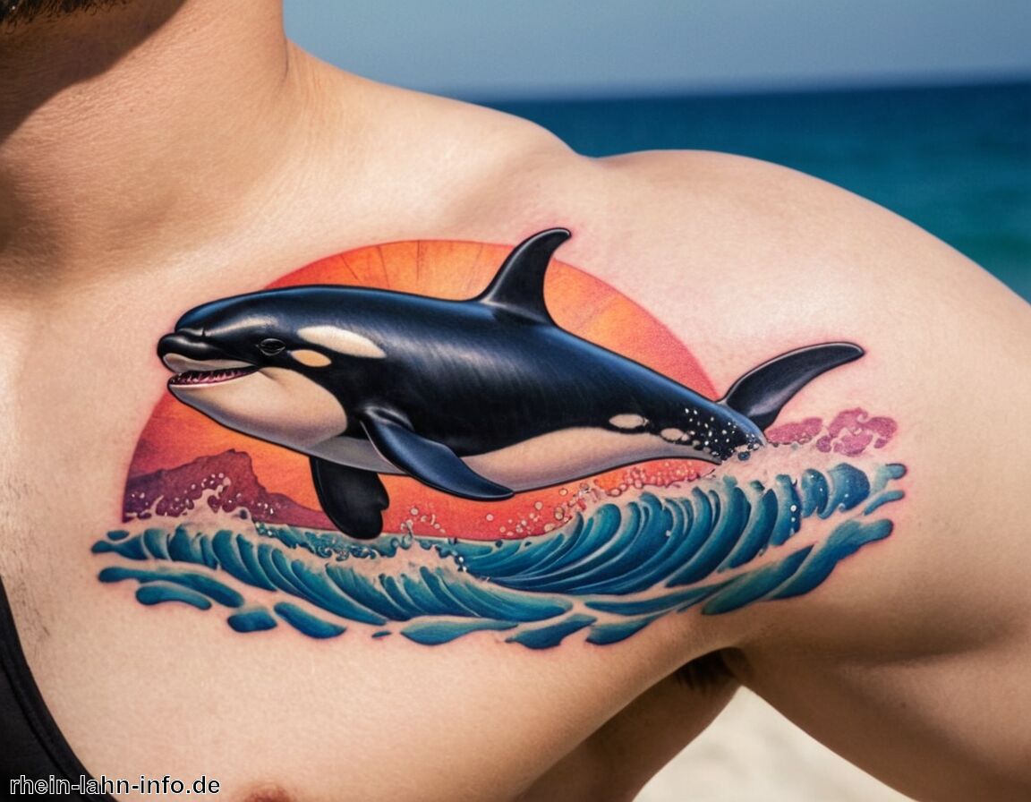 Ausdruck von Freiheit und Unabhängigkeit - Orca Tattoo Bedeutung » Die Bedeutung des Orcas im Tattoo