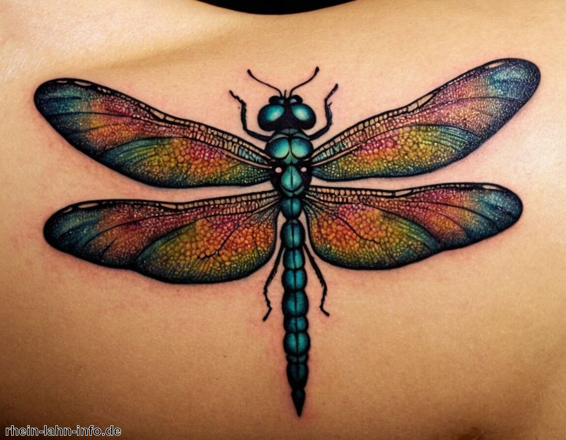 Spirituelles Wachstum und Intuition - Tattoo Libelle Bedeutung » Die zauberhafte Symbolik der Libelle 