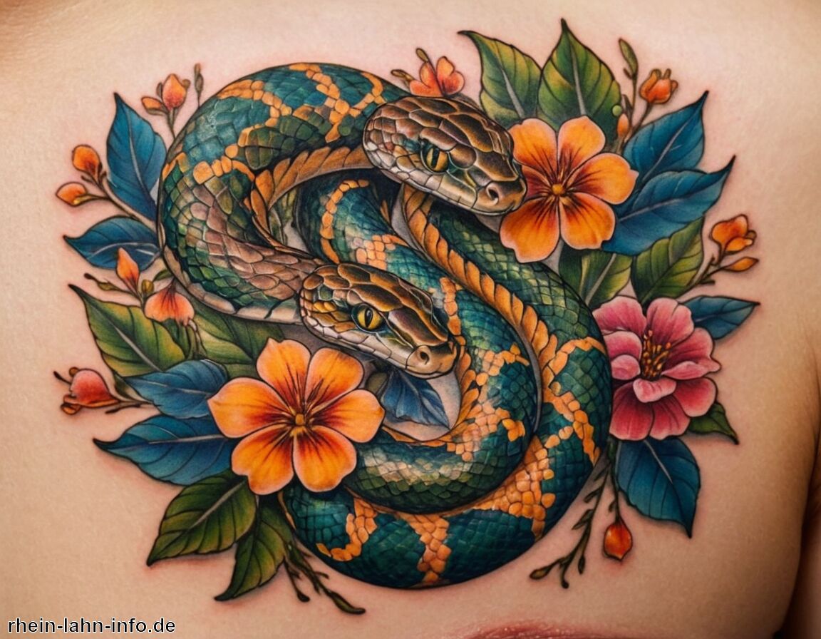 Mythologische Figur: Schlange in Legenden - Schlange Tattoo Bedeutung » Alles über die Schlange als Tattoo