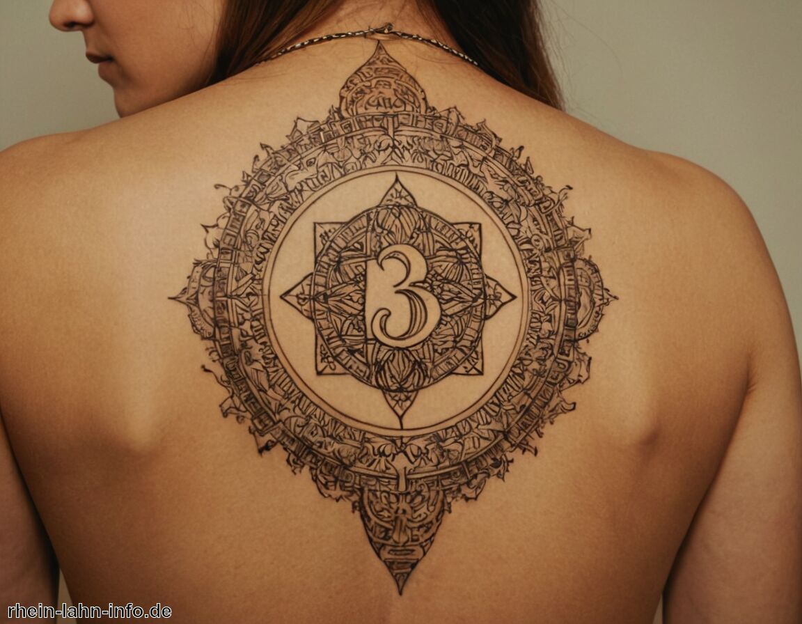 Spirituelle Aspekte von Zahlen - Zahlen Tattoo Bedeutung » Die Symbolik von Zahlen in Tattoos
