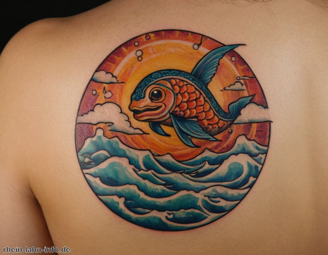 Glück und positive Veränderungen im Leben   - Schwalbe Tattoo Bedeutung » Die Symbolik der Schwalbe erklärt  