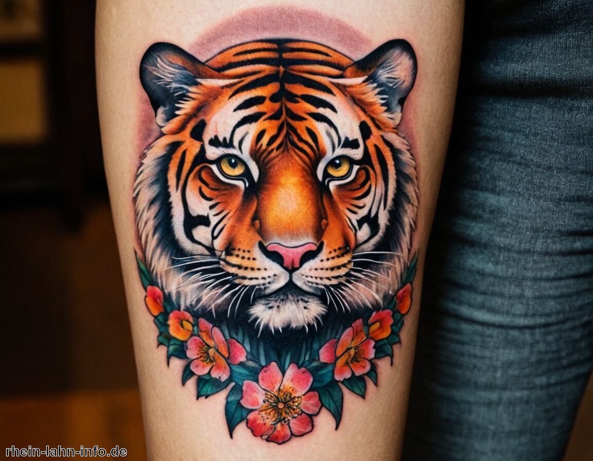 Verbindung zur asiatischen Mythologie - Tiger Tattoo Bedeutung » Der majestätische Tiger und seine Symbolik
