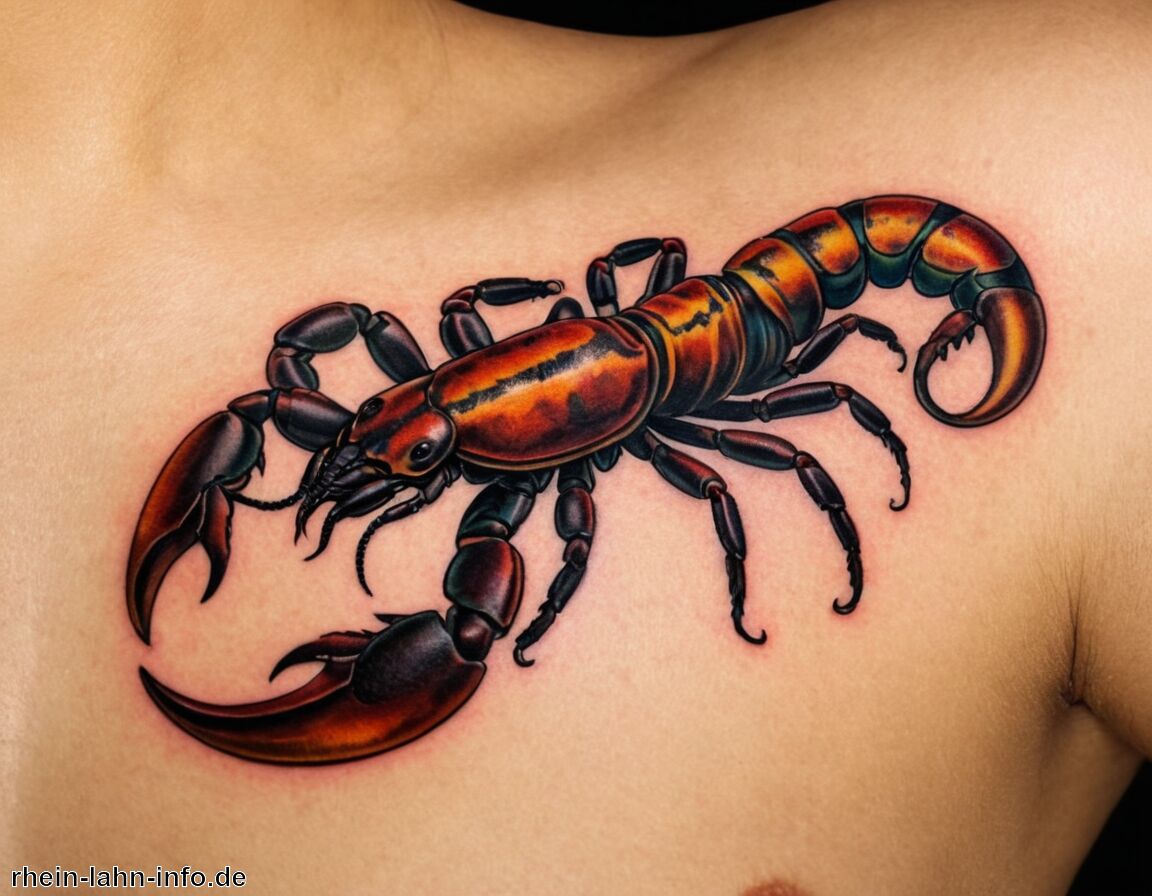 Verbindung zur Sexualität und Leidenschaft - Skorpion Tattoo Bedeutung » Die tiefe Symbolik des Skorpions  