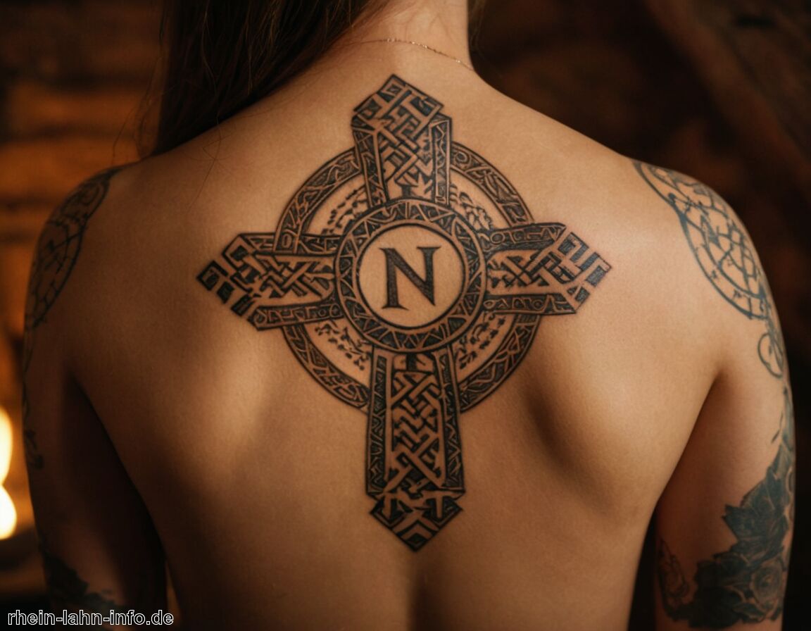 Ästhetik und Gestaltung von Runen Tattoos - Runen Bedeutung Tattoo » Die Kraft der Runen auf der Haut