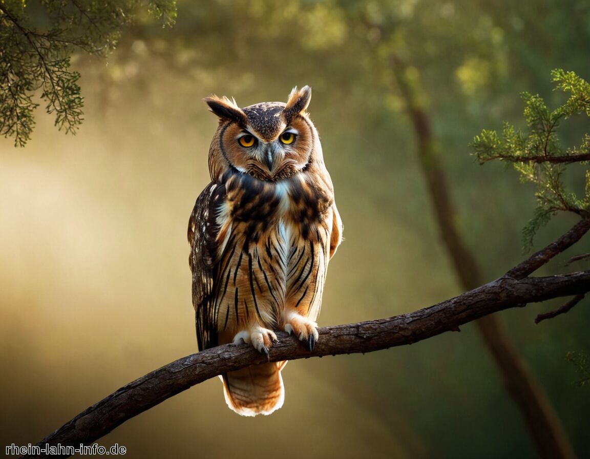 Verbindung zwischen Licht und Dunkelheit   - Tattoo Eule Bedeutung » Die Weisheit der Eule verstehen  