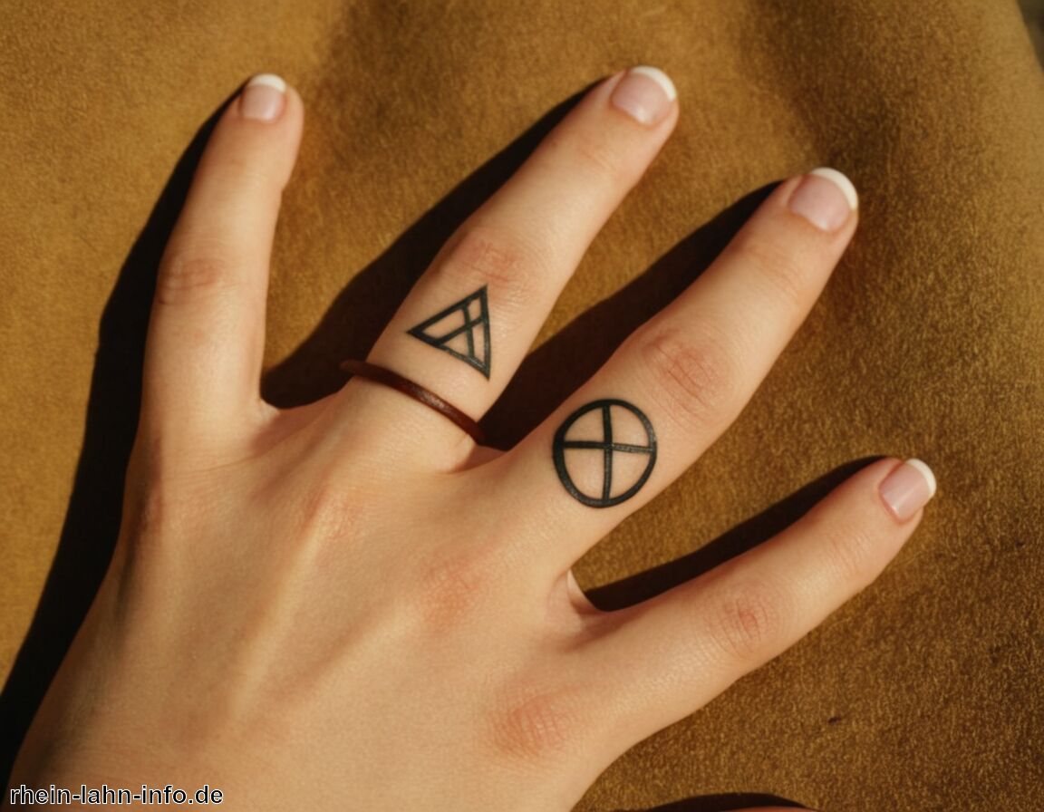 Verbindung zwischen Runen und Persönlichem - Runen Tattoo Finger Bedeutung » Runen an den Fingern: Bedeutung entdecken  
