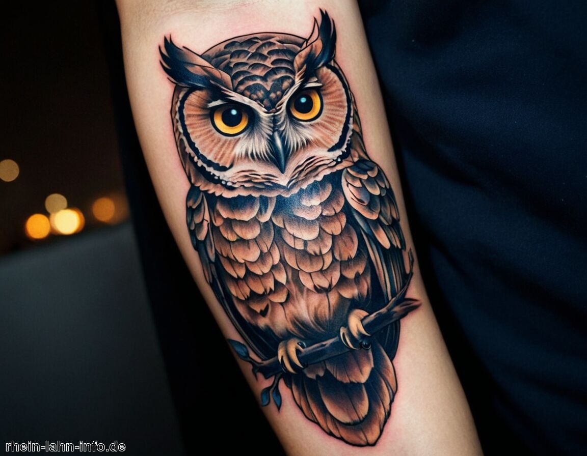 Eulen im Traumdeutung und ihre Bedeutungen - Eule Tattoo Bedeutung » Eulen und ihre Bedeutung in Tattoos