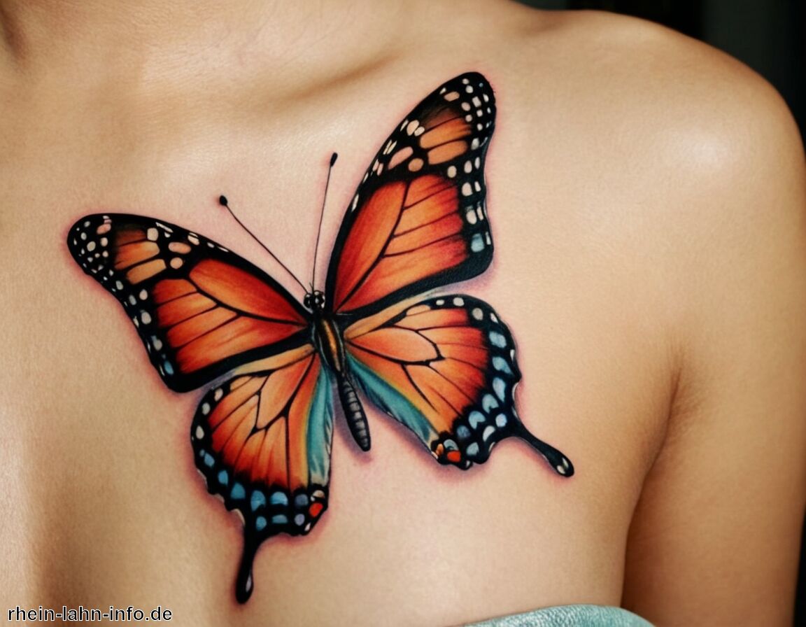 Manchmal Zeichen von Wiedergeburt - Schmetterling Bedeutung Tattoo » Die Symbolik des Schmetterlings verstehen