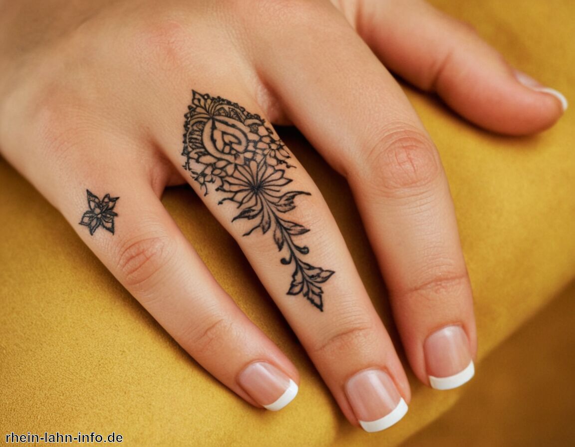 Persönliche Motivation für Finger Tattoos - Finger Tattoo Bedeutung » Tattoos an den Fingern und ihre Bedeutung